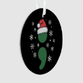 Weihnachtsdepression Bewusstsein Xmas Ornament (Vorderseite)
