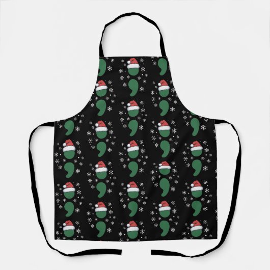Weihnachtsdepression Bewusstsein Xmas Schürze (Vorderseite)