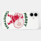 Weihnachtsdesign 6 Case-Mate iPhone hülle (Rückseite (Horizontal))