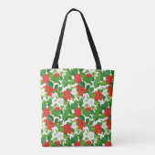 Weihnachtsdesign auf der Totentasche Tasche (Rückseite)