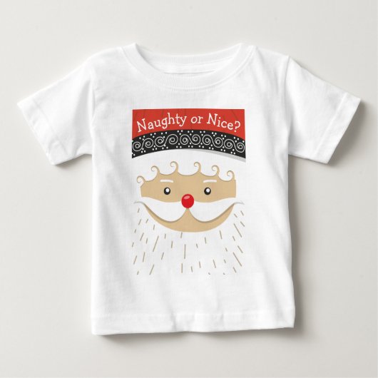 Weihnachtsdesign Baby T-shirt (Vorderseite)