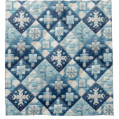 Weihnachtsdesign Duschvorhang (Vorderseite)