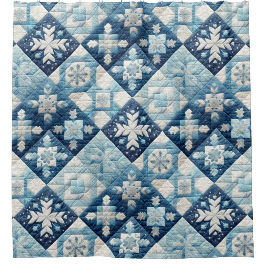 Weihnachtsdesign Duschvorhang (Vorderseite)