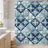 Weihnachtsdesign Duschvorhang