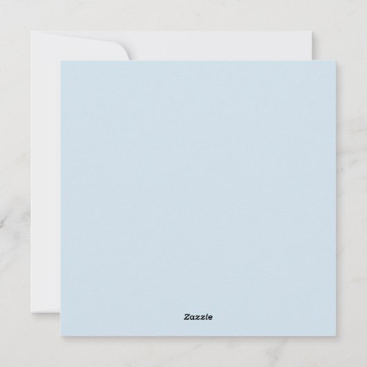 Weihnachtsdesign Feiertagskarte (Rückseite)