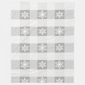Weihnachtsdesign Fleecedecke (Vorderseite)