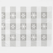 Weihnachtsdesign Fleecedecke (Vorderseite (Horizontal))