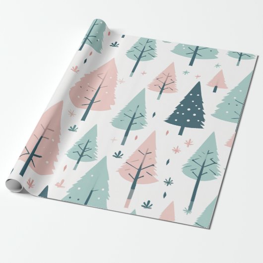 Weihnachtsdesign Geschenkpapier (Ungerollt)