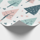 Weihnachtsdesign Geschenkpapier (Ecke)