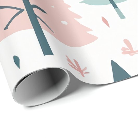 Weihnachtsdesign Geschenkpapier (Rolleneckpunkt)