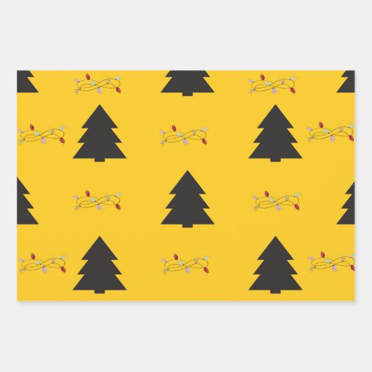 Weihnachtsdesign Geschenkpapier Set (Vorderseite 3)