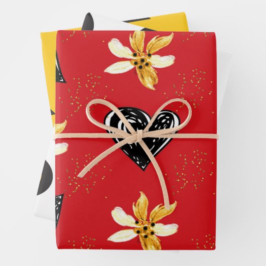 Weihnachtsdesign Geschenkpapier Set (Beispiel)