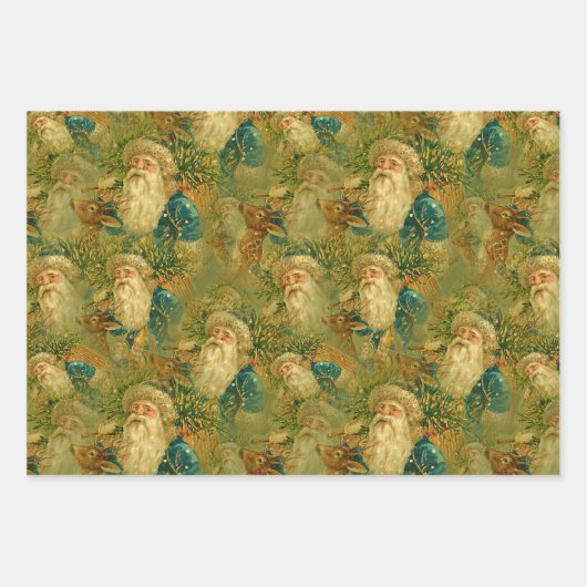 Weihnachtsdesign Geschenkpapier Set (Vorderseite 3)