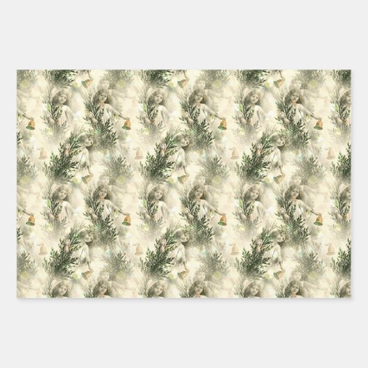 Weihnachtsdesign Geschenkpapier Set (Vorderseite 2)