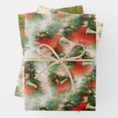 Weihnachtsdesign Geschenkpapier Set (Beispiel)