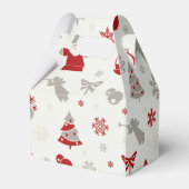 Weihnachtsdesign Geschenkschachtel (Rückseite)