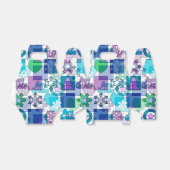 Weihnachtsdesign Geschenkschachtel (Ungefaltet)