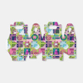 Weihnachtsdesign Geschenkschachtel (Ungefaltet)