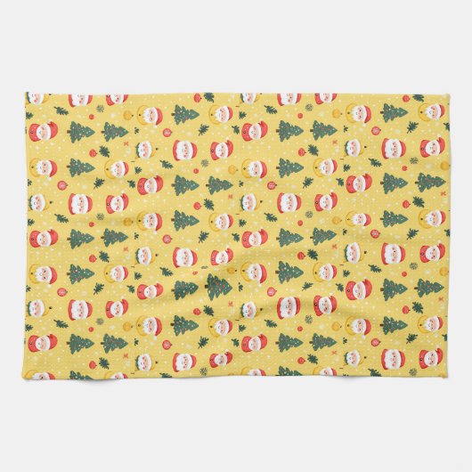 Weihnachtsdesign Geschirrtuch (Horizontal)