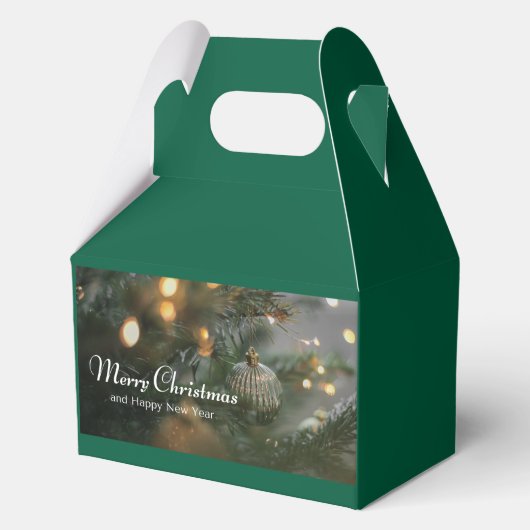 Weihnachtsdesign-Gunstboxen Geschenkschachtel (Vorderseite)