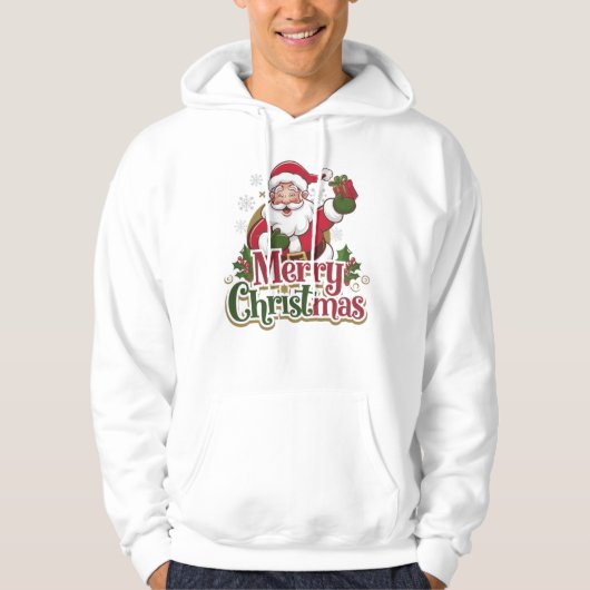 Weihnachtsdesign - Ideal für Ferien Hoodie (Vorderseite)