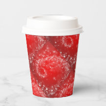 Weihnachtsdesign in Rot