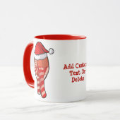 " 🎄 Weihnachtsdesign ist perfekt für den Hosting Tasse (Vorderseite Links)
