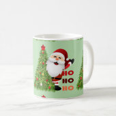 Weihnachtsdesign Kaffeetasse (VorderseiteRechts)