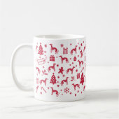 Weihnachtsdesign Kaffeetasse (Links)
