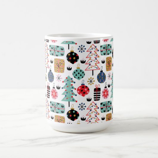 Weihnachtsdesign Kaffeetasse (Mittel)