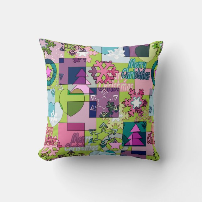 Weihnachtsdesign Kissen (Vorderseite)