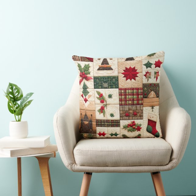 Weihnachtsdesign Kissen (Stuhl )