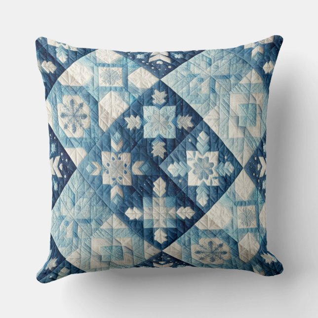 Weihnachtsdesign Kissen (Rückseite)