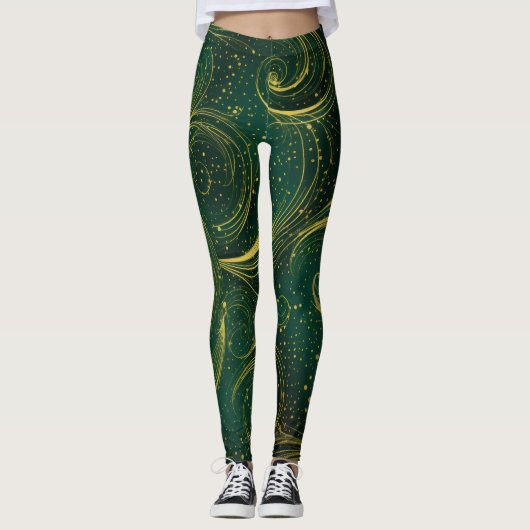 Weihnachtsdesign-Leggings Leggings (Vorderseite)
