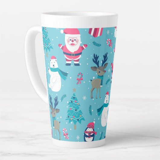 Weihnachtsdesign Milchtasse (Linke Ecke)