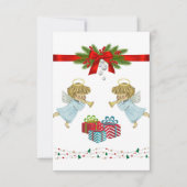 Weihnachtsdesign mit Engeln (Vorderseite)