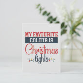 Weihnachtsdesign mit Lichtern (Stehend Vorderseite)