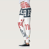 Weihnachtsdesign mit Lichtern Leggings (Links)