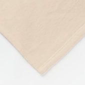 Weihnachtsdesign mit personalisiertem Vintage-Weih Fleecedecke (Ecke)