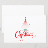 Weihnachtsdesign mit Sternen (Vorne/Hinten)