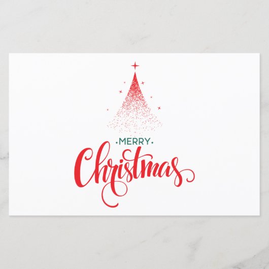 Weihnachtsdesign mit Sternen (Vorderseite)