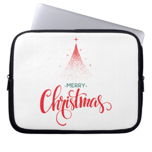 Weihnachtsdesign mit Sternen Laptopschutzhülle
