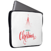 Weihnachtsdesign mit Sternen Laptopschutzhülle (Vorne Rechts)