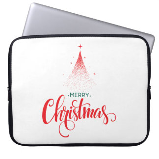 Weihnachtsdesign mit Sternen Laptopschutzhülle