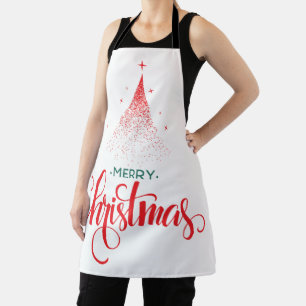 Weihnachtsdesign mit Sternen Schürze