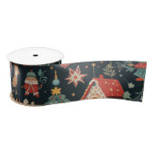 Weihnachtsdesign-Muster in Ribon Satinband (Spule)
