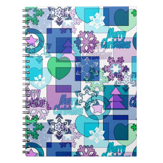 Weihnachtsdesign Notizblock (Vorderseite)
