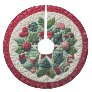 Weihnachtsdesign Polyester Weihnachtsbaumdecke