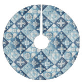 Weihnachtsdesign Polyester Weihnachtsbaumdecke (Vorderseite)