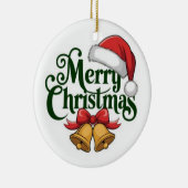 Weihnachtsdesign-Schmuck Keramik Ornament (Rechts)